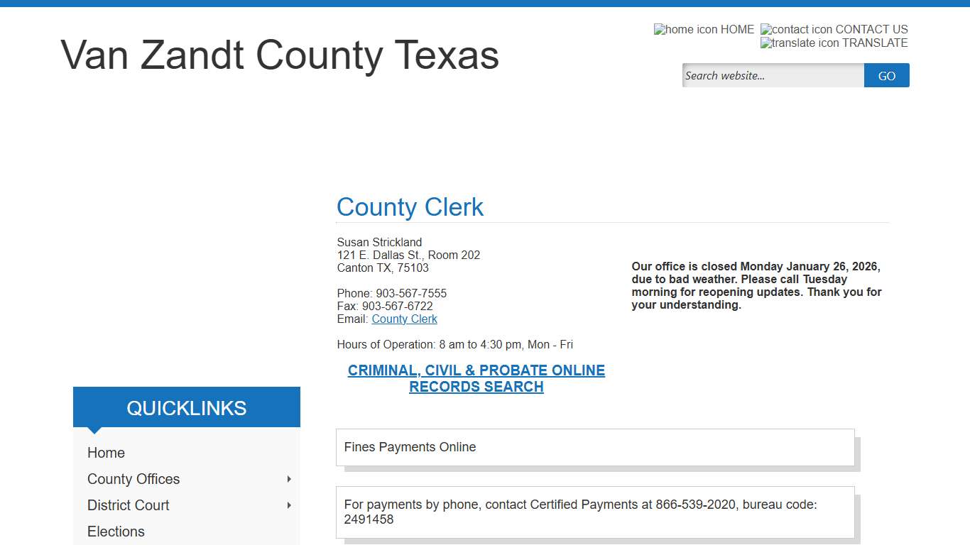 Van Zandt County, Texas